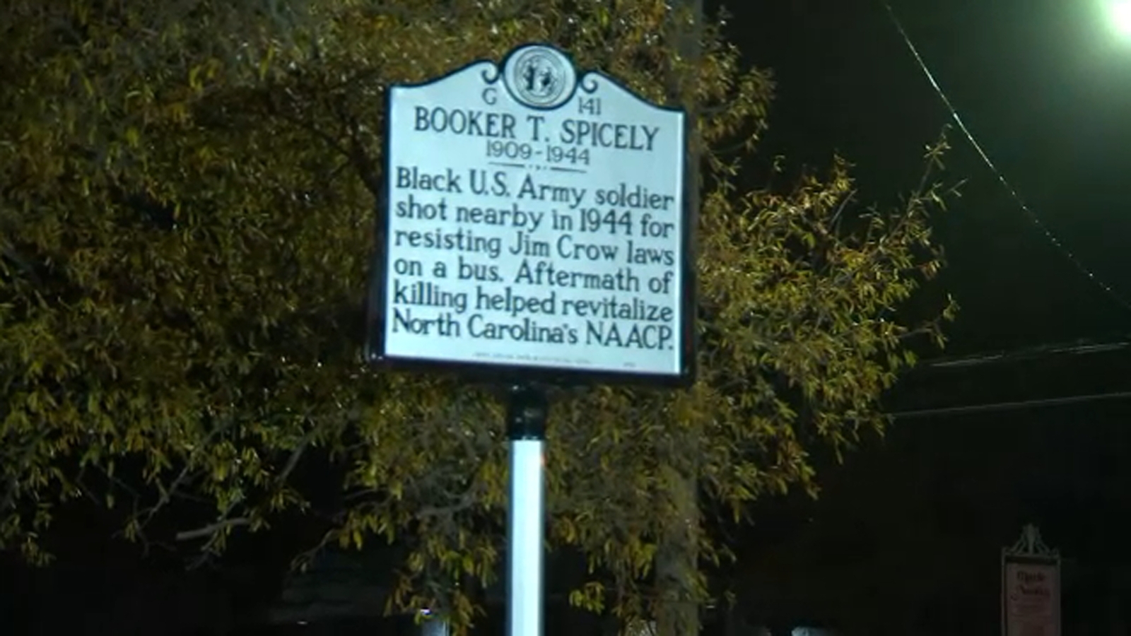 New Durham marker honors murdered Black soldier who stood up to segregation - Vimarsana News