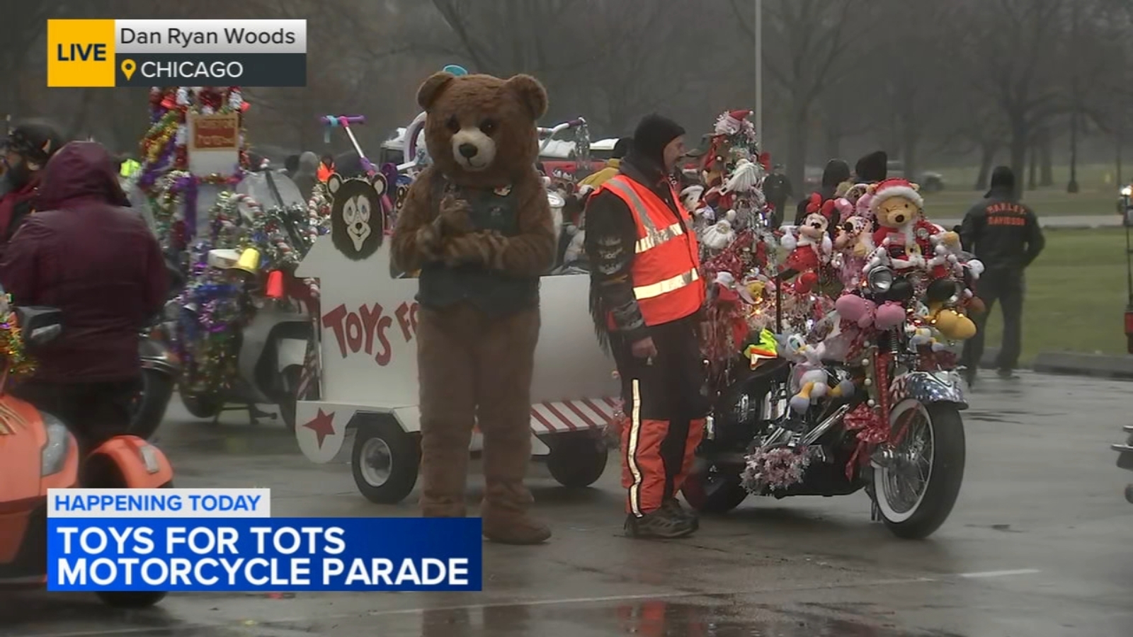 Toys for Tots 2023 motorcycle parade returns to Chicago near Dan Ryan Woods - Vimarsana News