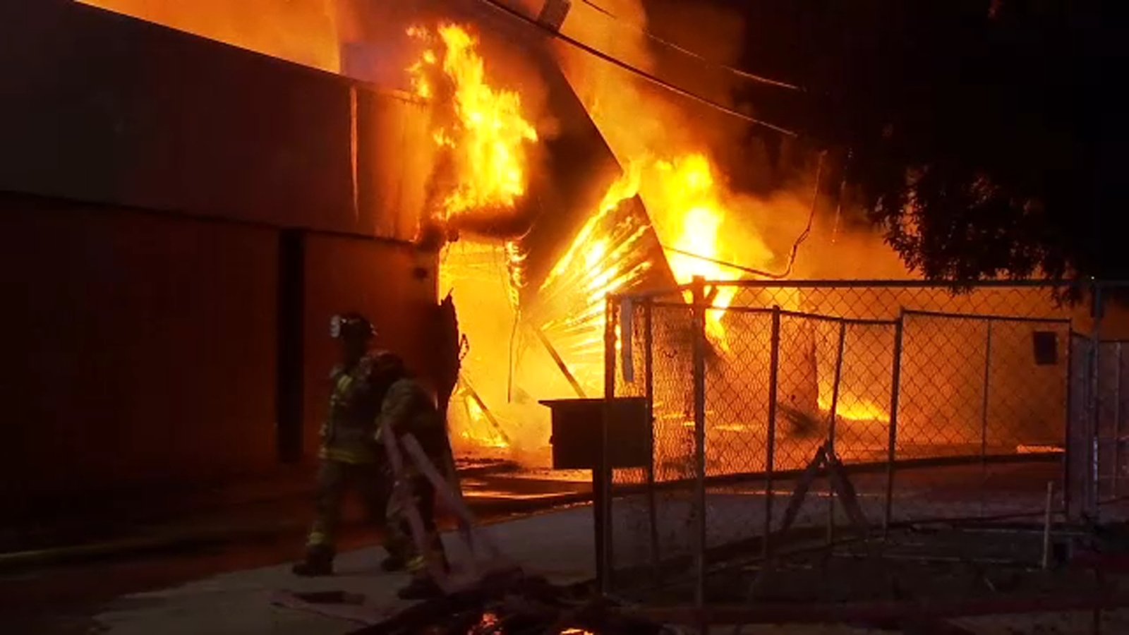 Flames break out at former hospital building in Corcoran - Vimarsana News
