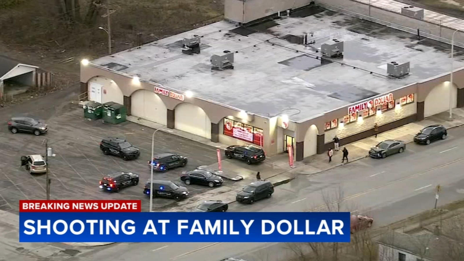 Family Dollar shooting today Gary, Indiana store employee shot while