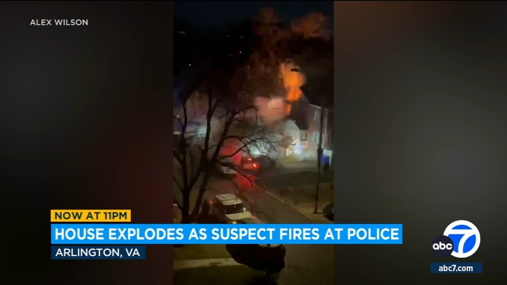 Virginia house explodes during search warrant attempt, police say
