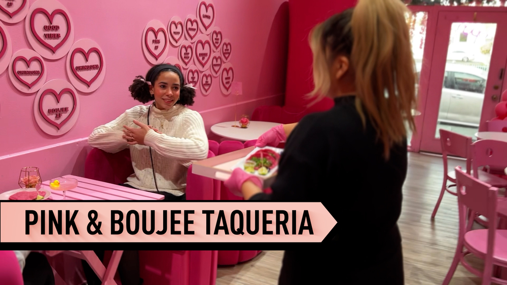 Pink & Boujee Taqueria adds a splash of color to Mexican food