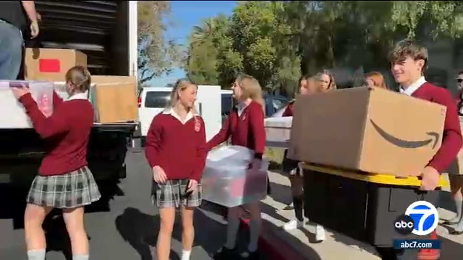 JSerra Catholic High School fulfills wish lists of 74 families at Twentynine Palms military base - Vimarsana News