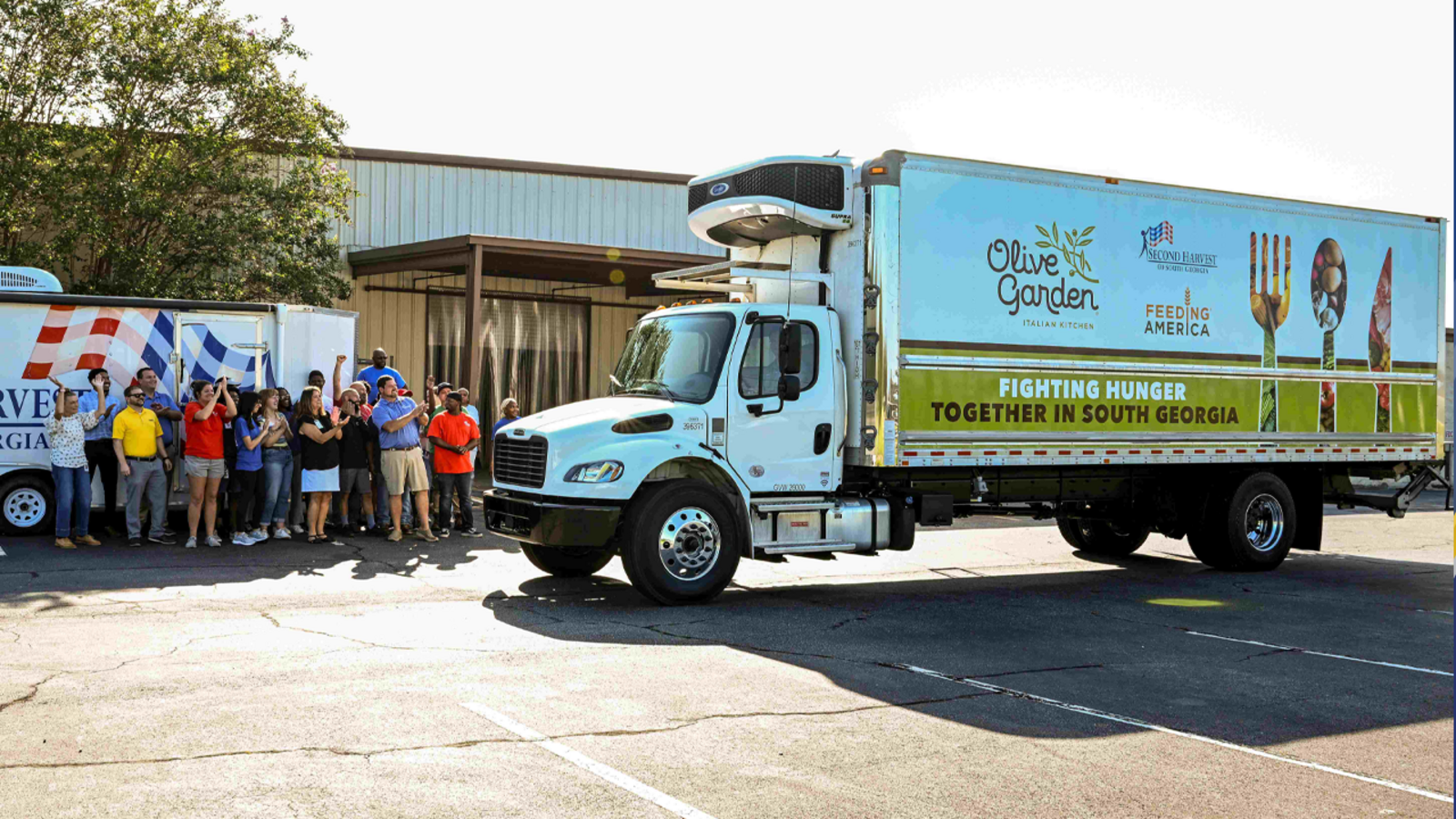 Refrigerated truck donated to Food Bank of Central and Eastern North