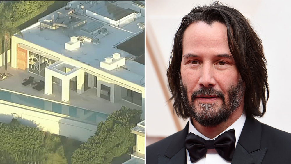 Burglars break into Keanu Reeves' Hollywood Hills home