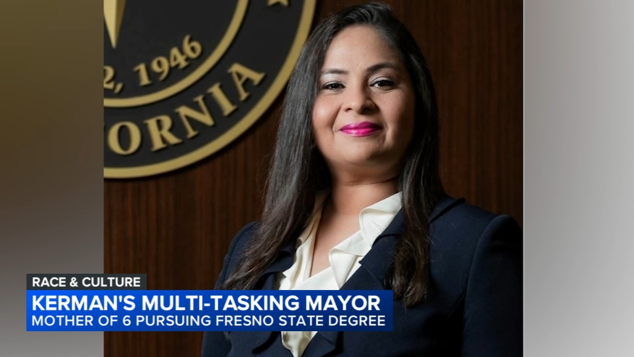 Mayor of Kerman pursuing Fresno State degree while raising 6 kids