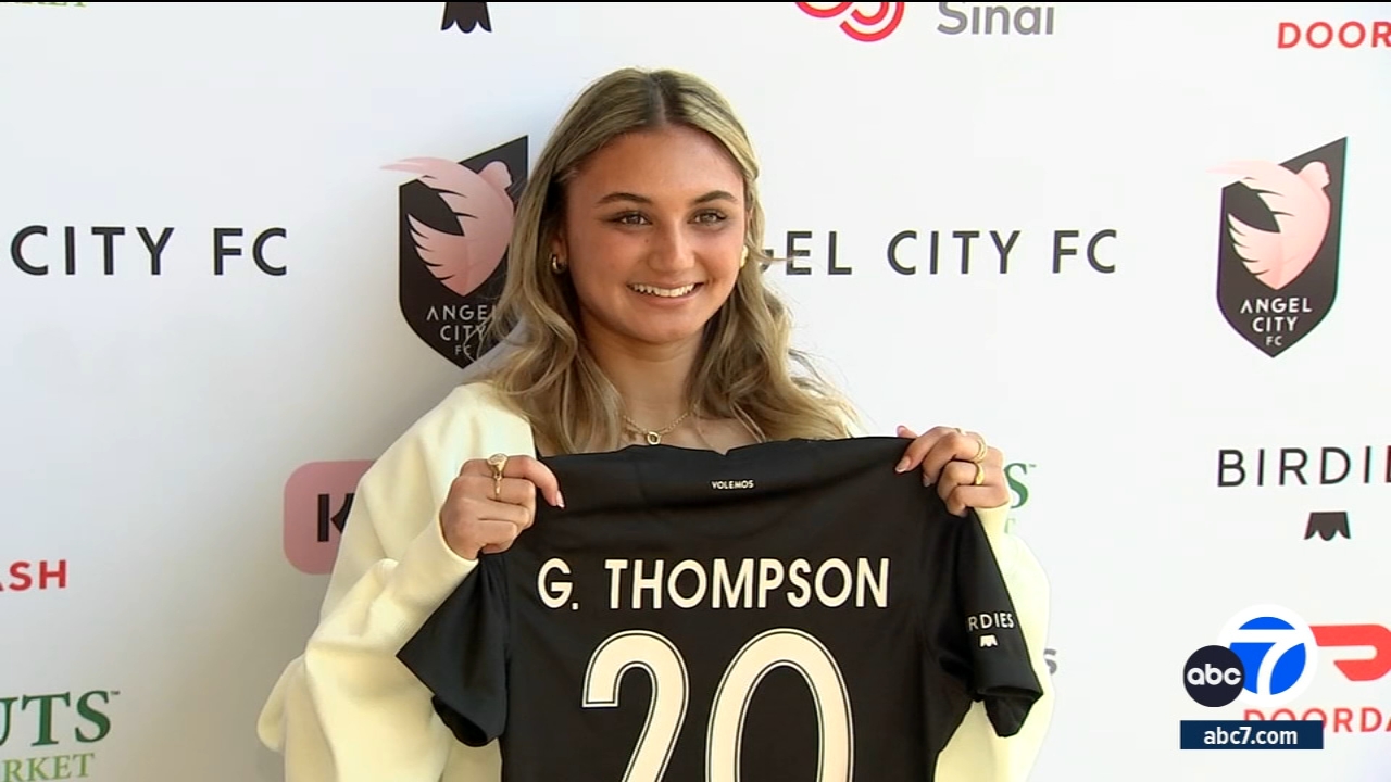 Angel City FC signs teen soccer phenom Gisele Thompson
