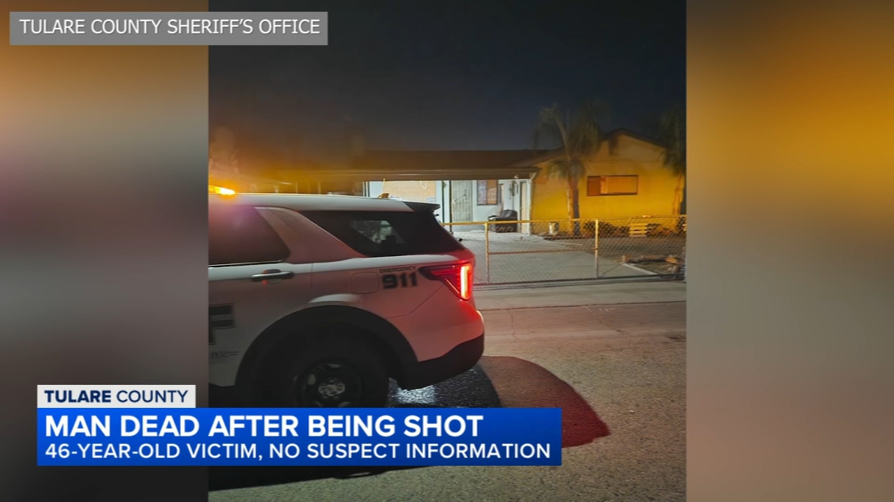 1 man killed following deadly shooting in Orosi, deputies say