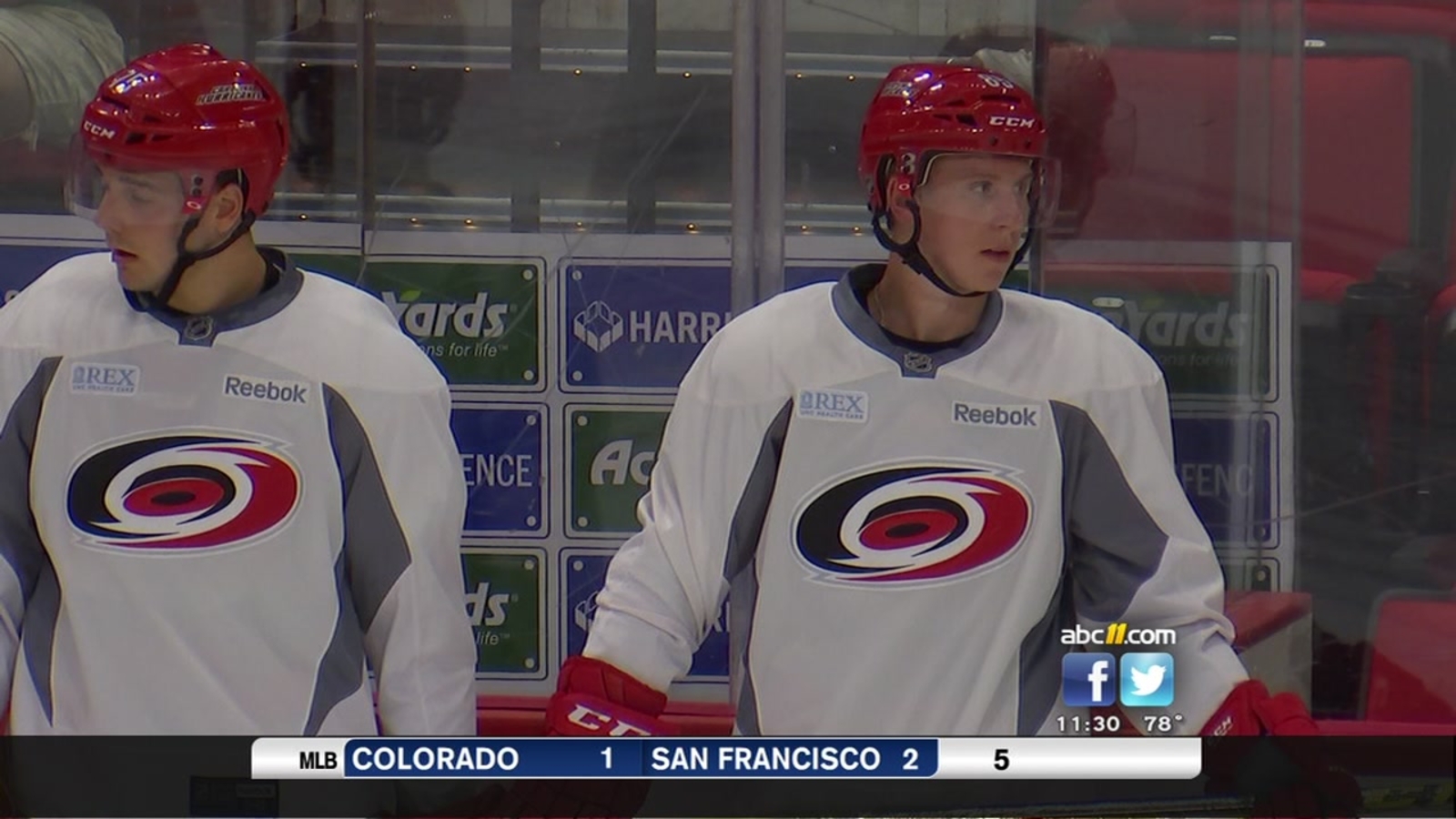 Canes' young players look to impress at camp ABC11 RaleighDurham