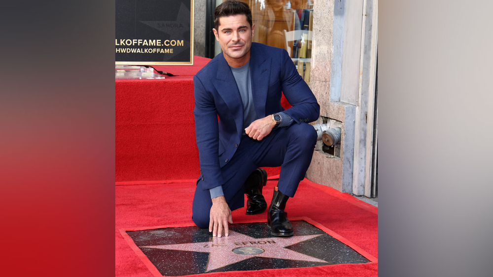 Zac Efron honored with star on Hollywood Walk of Fame