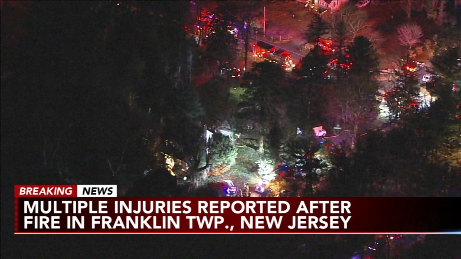 Franklin Township, NJ fire Multiple people injured after flames rip