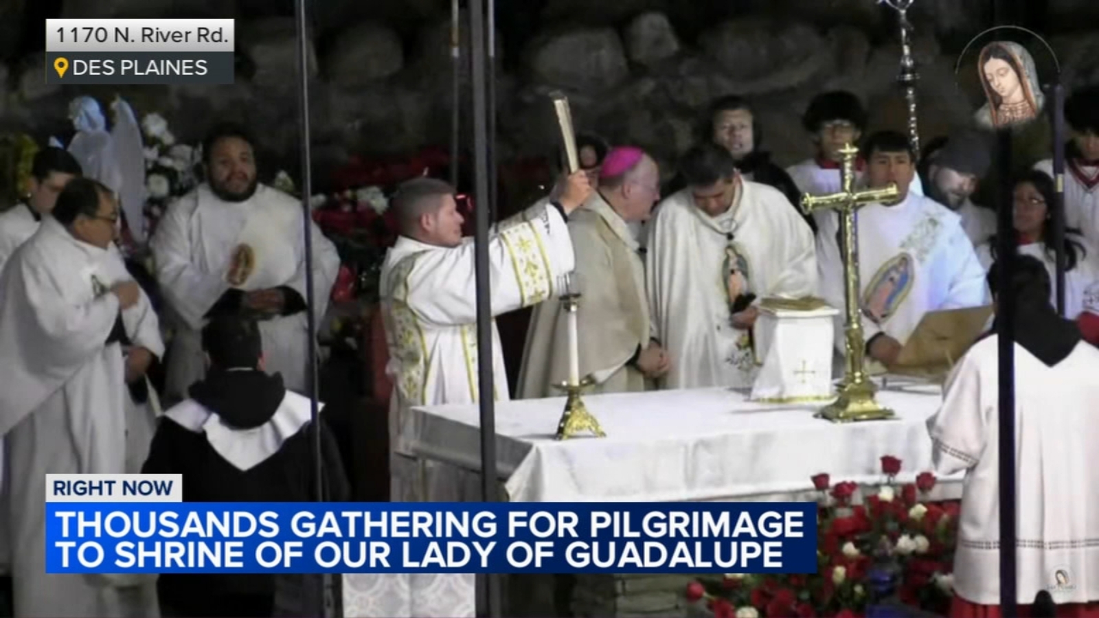 Shrine of Our Lady of Guadalupe Des Plaines, IL: Thousands of pilgrims celebrate feast day for Virgin Mary - Vimarsana News