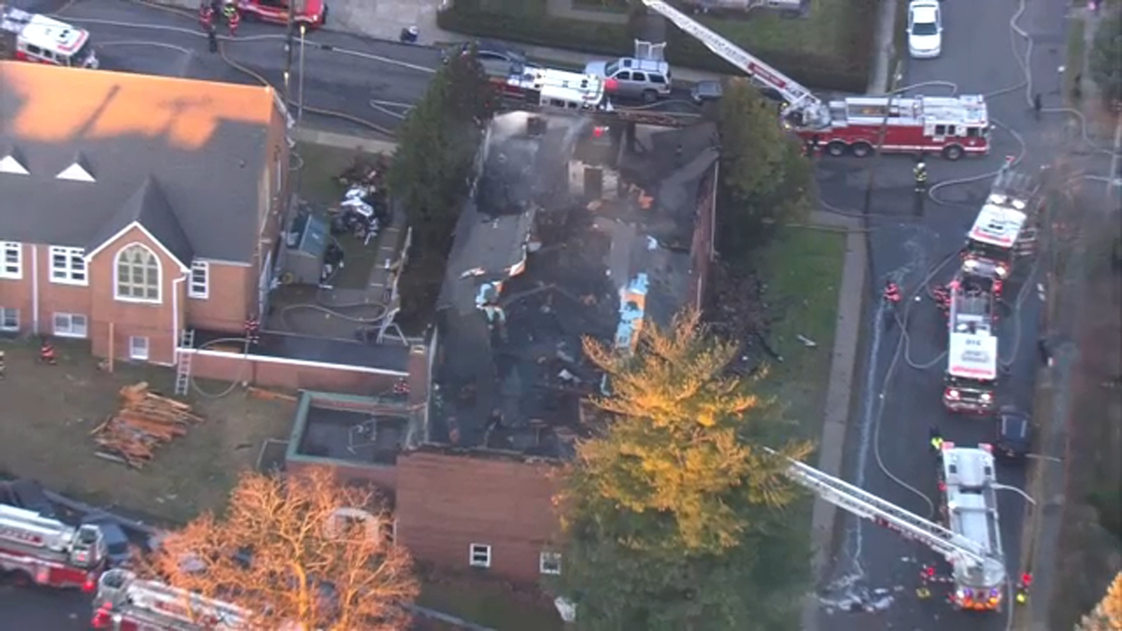Fire burns through rectory of former church in Yonkers; no injuries reported - Vimarsana News