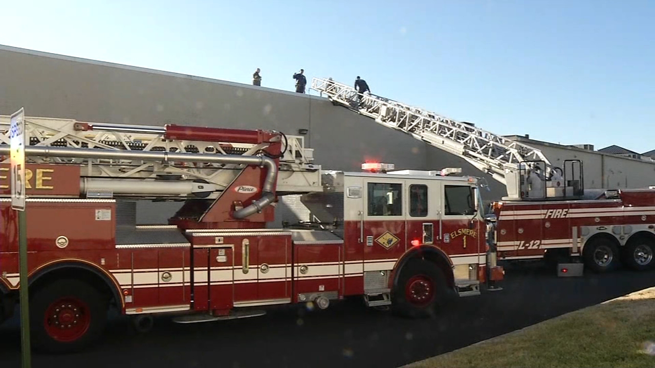 Man rescued after suffering medical emergency while on roof