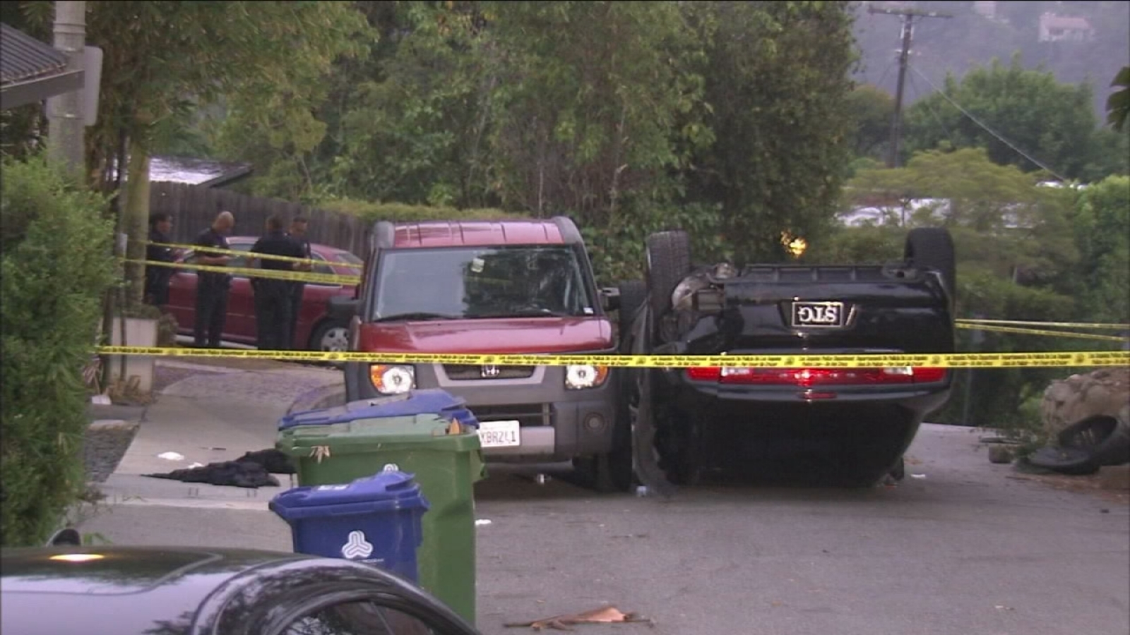 Hired driver shot in Hollywood Hills during robbery attempt ABC7 Los