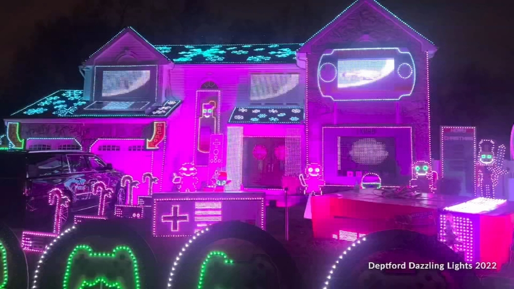 NJ family celebrates win on ABC's Great Christmas Light Fight