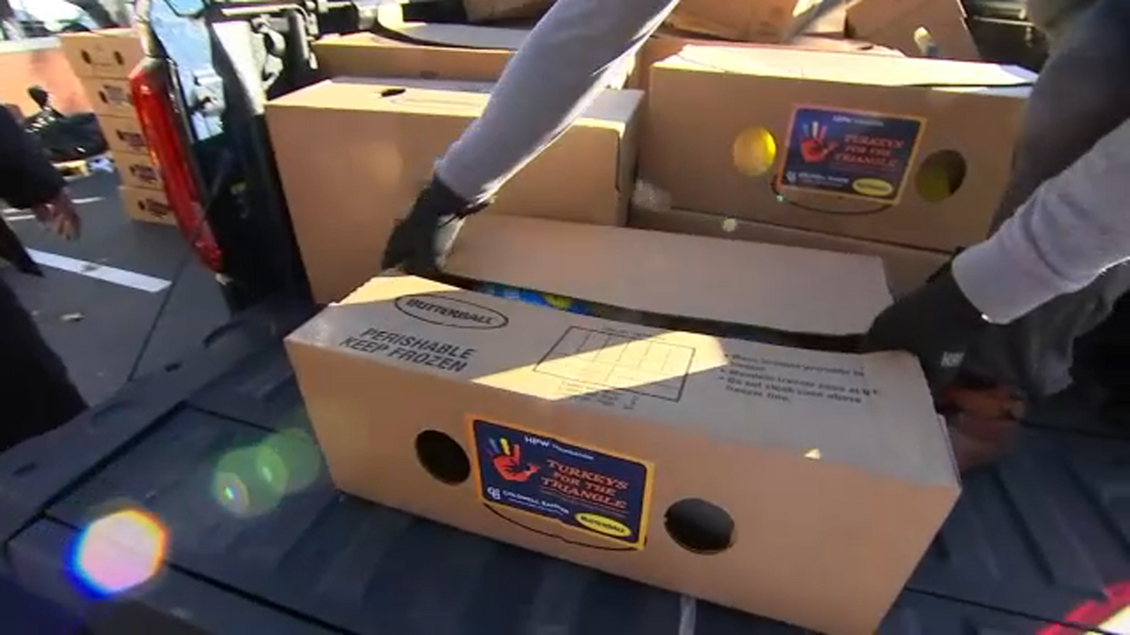 More than 200 turkeys given away at Annual Turkey Toss in Raleigh - Vimarsana News