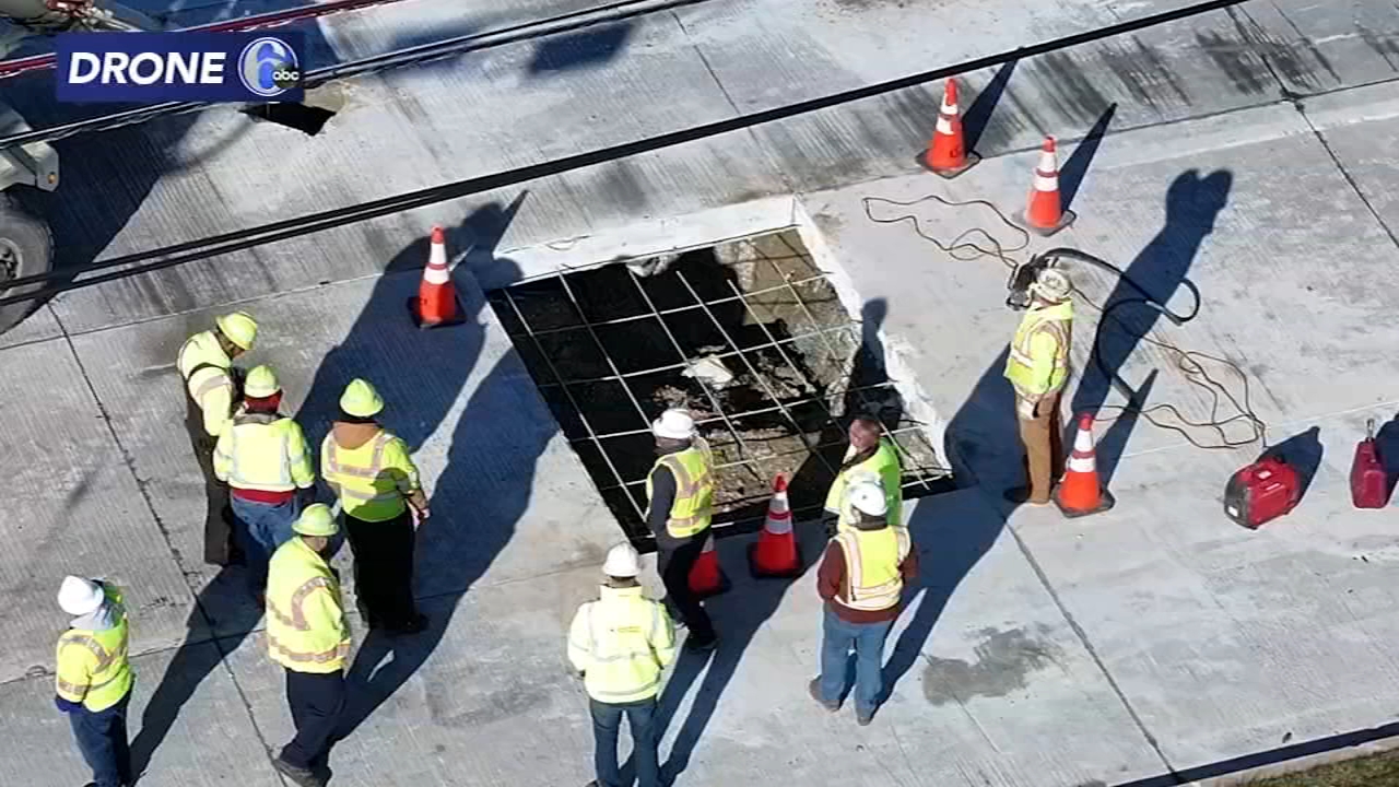 Route 202 NB in King of Prussia closed again due to sinkhole