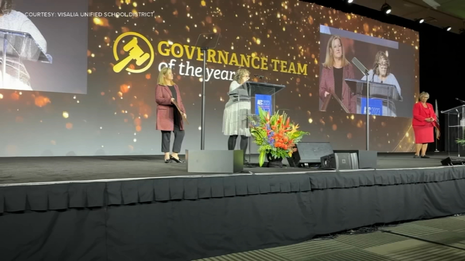 Visalia Unified School District Board honored with Golden Gavel Award - Vimarsana News