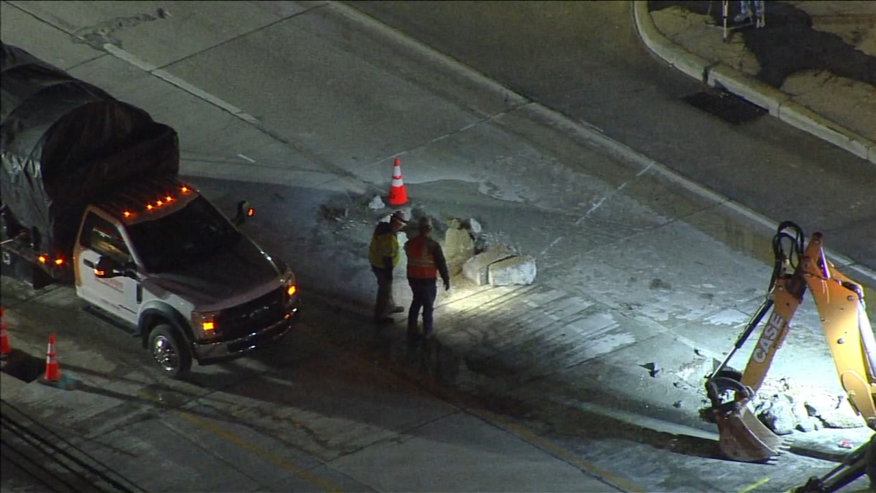 One lane of Route 202 (Dekalb Pike) in King of Prussia reopens as sinkhole repairs continue