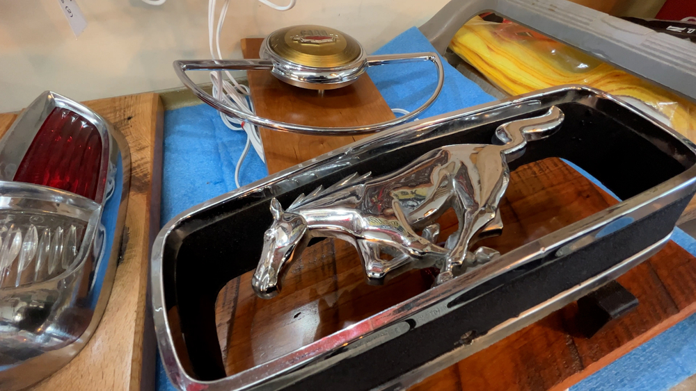 Richmond man creates decor from vintage car parts