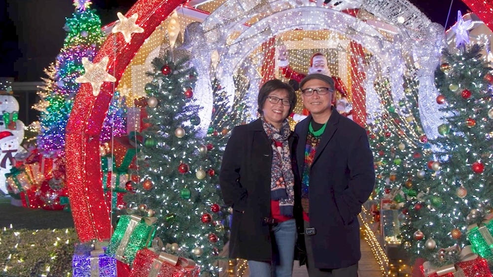The Tran family competes in ABC's The Great Christmas Light Fight  