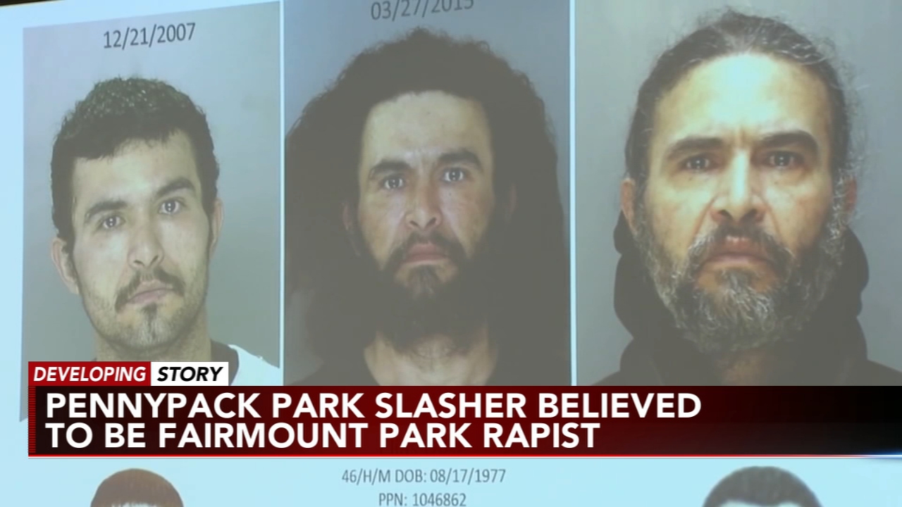 Pennypack Park slashing suspect believed to be Fairmount Park rapist