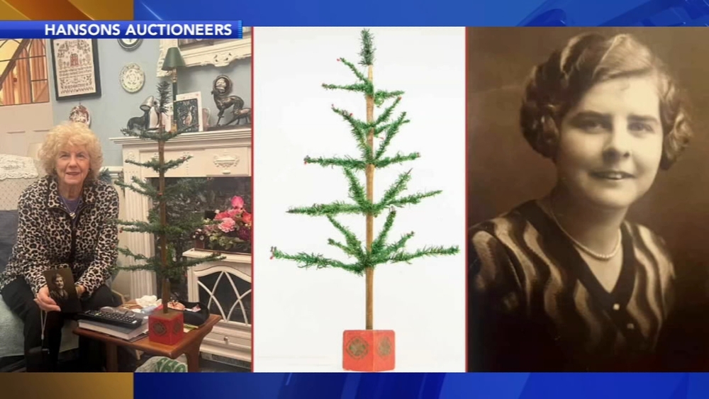 Artificial tree from 1920s sells for $4,338 at auction