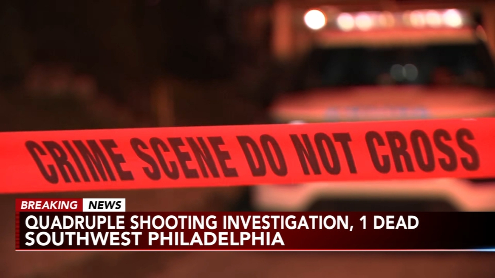 Southwest Philadelphia shooting leaves 1 dead, 3 injured on Chelwynde ...