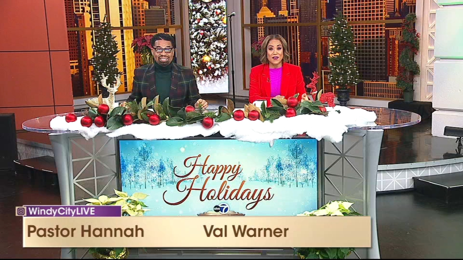 Windy City Weekend: Val, Pastor John share motivational documentary, Katie Kadan Christmas performance, Radio Flyer giveaway - Vimarsana News