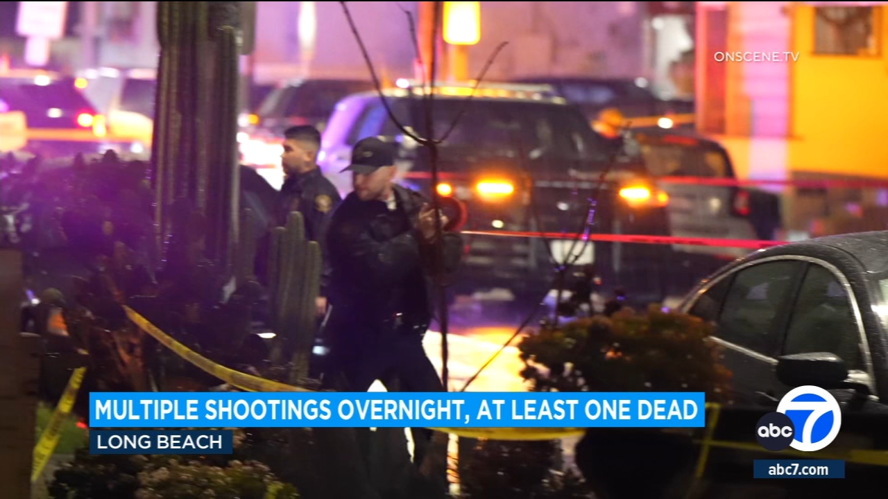 Long Beach police investigating multiple shootings overnight