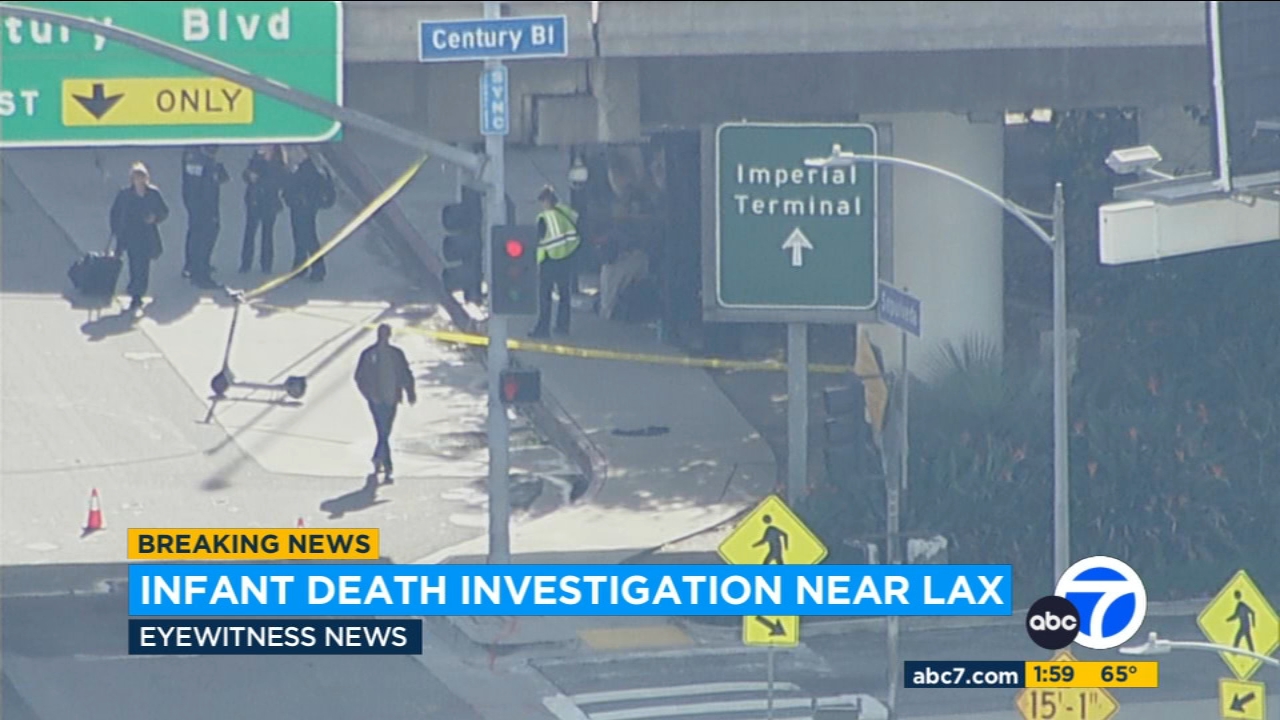 Infant with homeless family dies outdoors near LAX, officials say