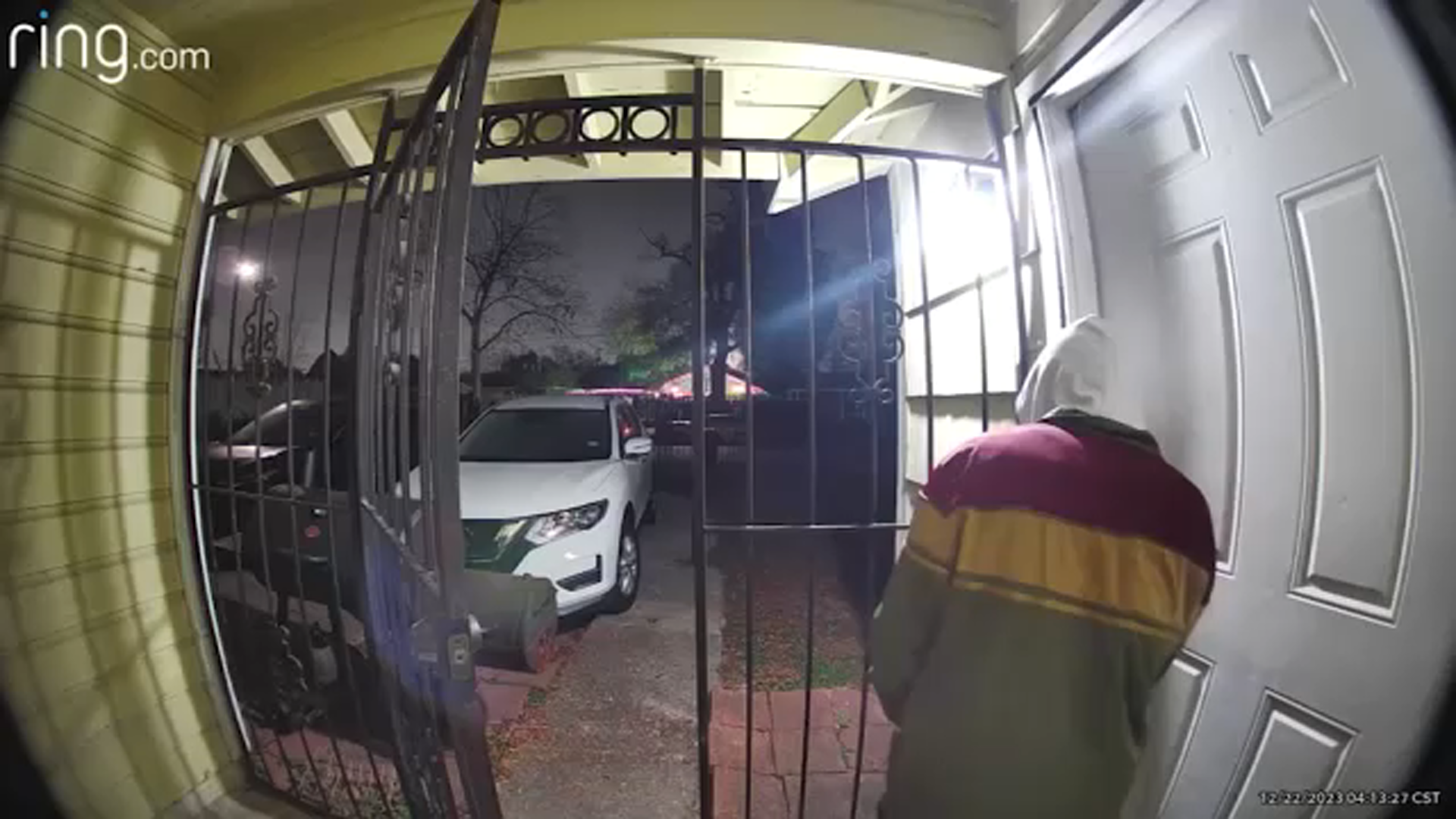 Homeowner upset by slow police response to call reporting man claiming he was shot, demanding entry