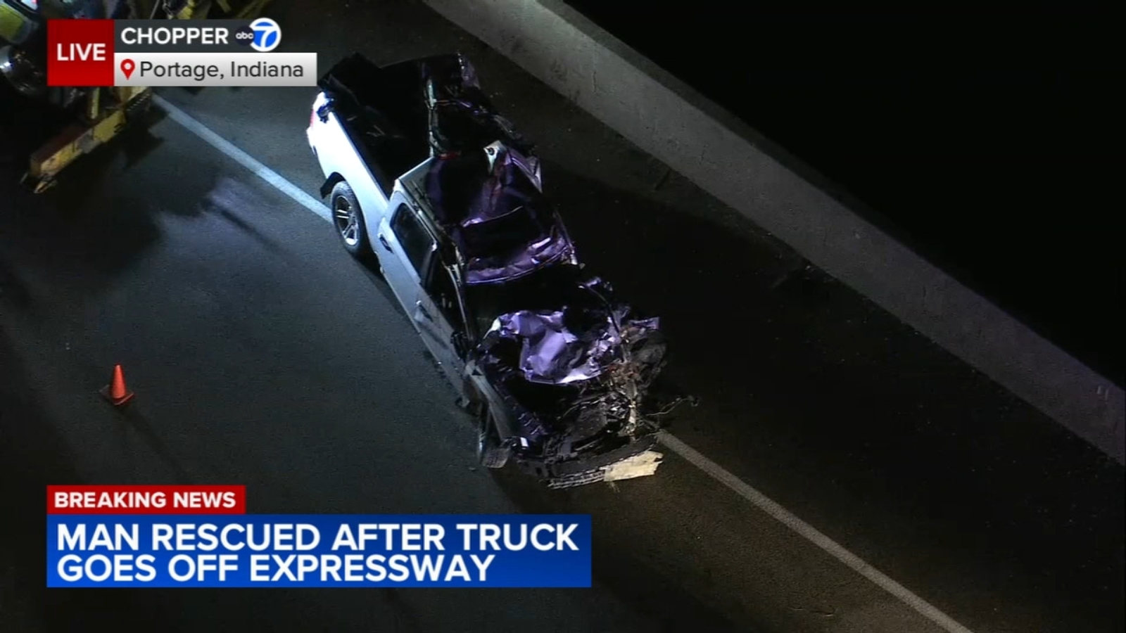 Car found crashed off I-94 near Portage after Good Samaritan calls 911; man trapped inside for several days: Indiana State Police - Vimarsana News