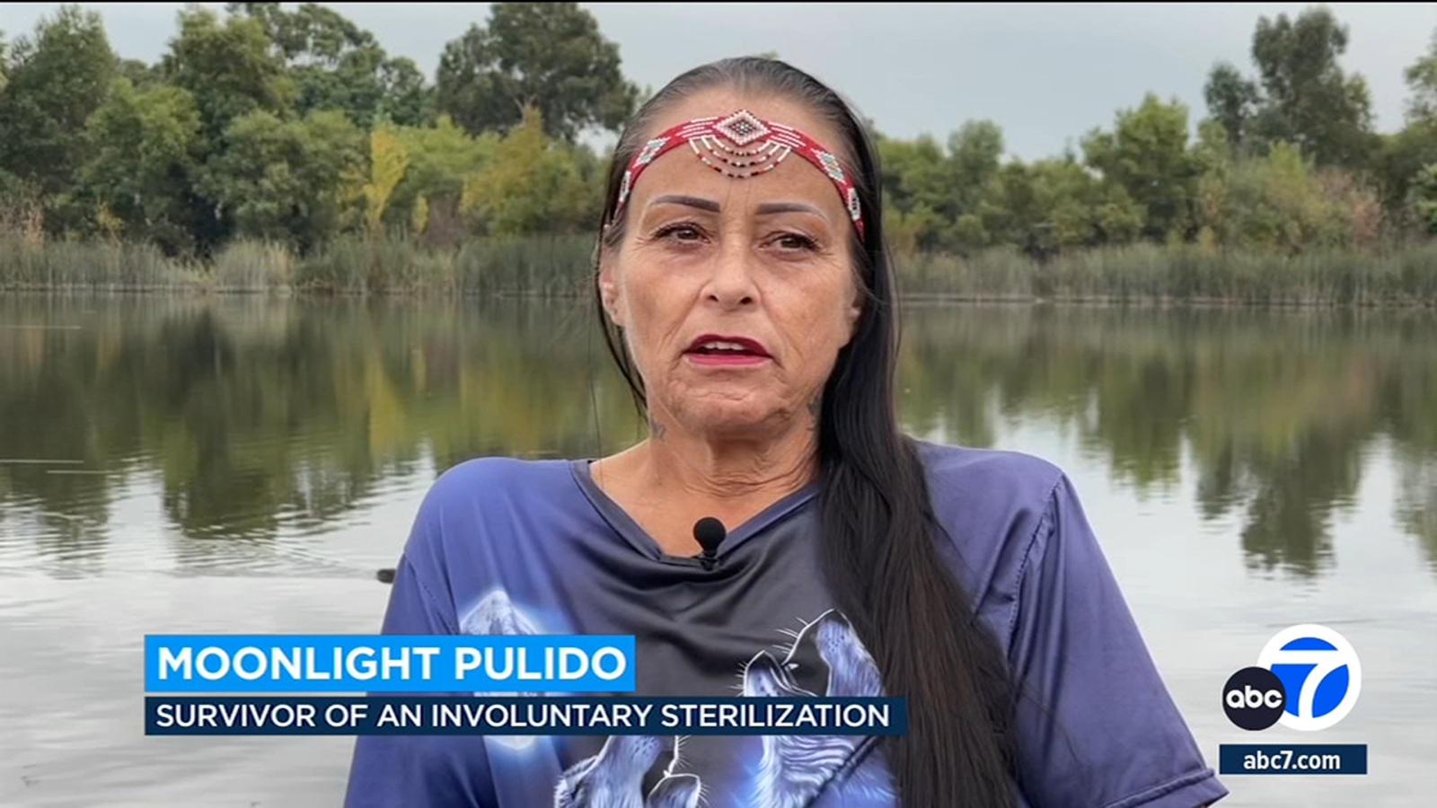 Former California prisoner describes shock of learning she'd been