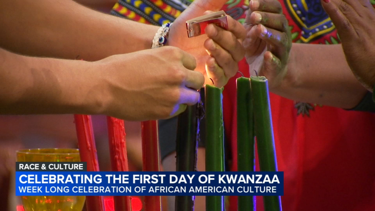 Celebrating the first day of Kwanzaa in Fresno