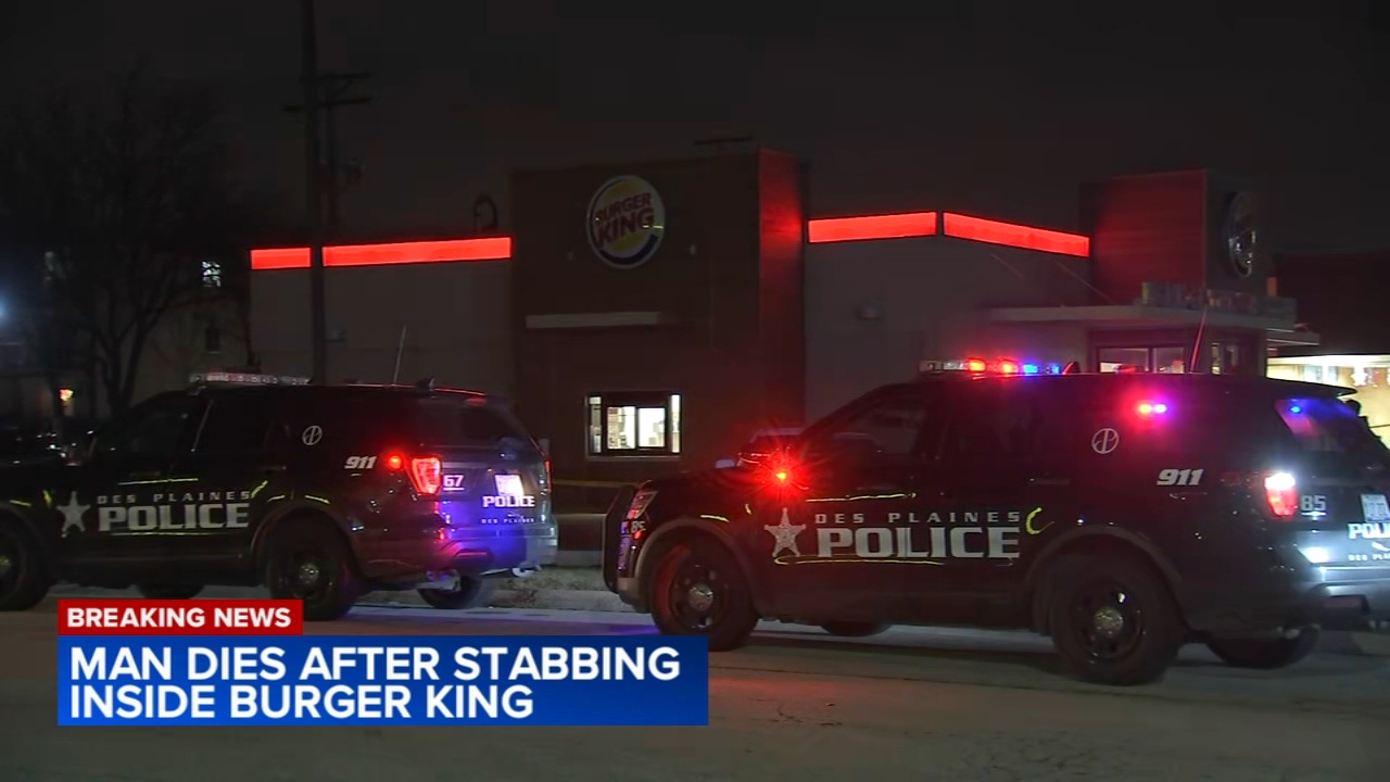 Man fatally stabbed at Des Plaines Burger King