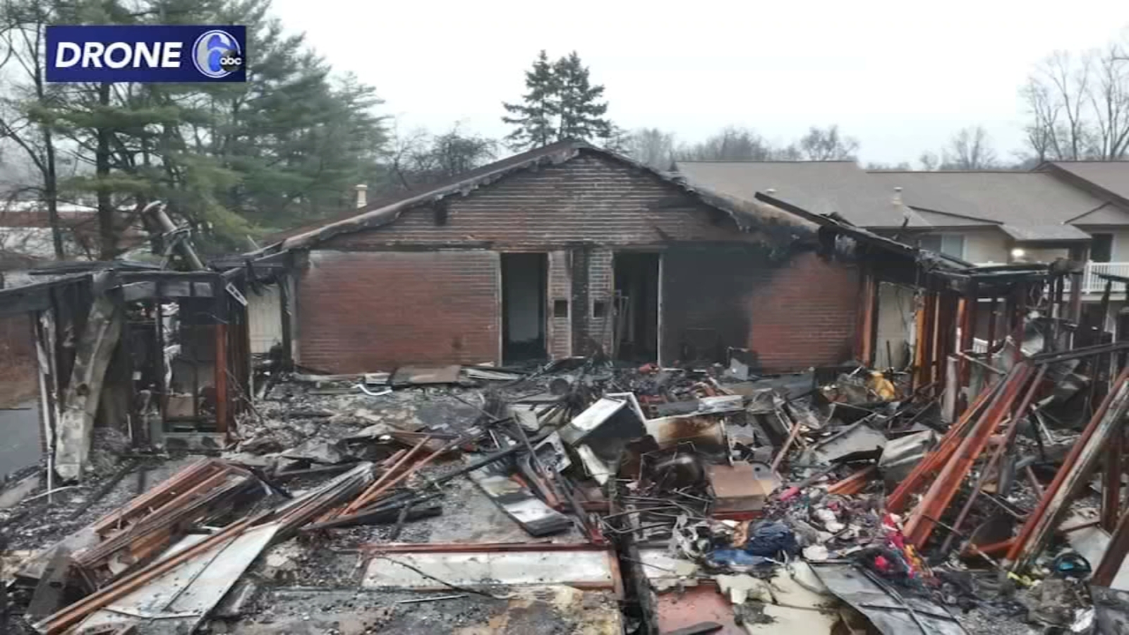 Fire in Edgewater Park, NJ 3 rescued from balcony; 1 burn victim, 16