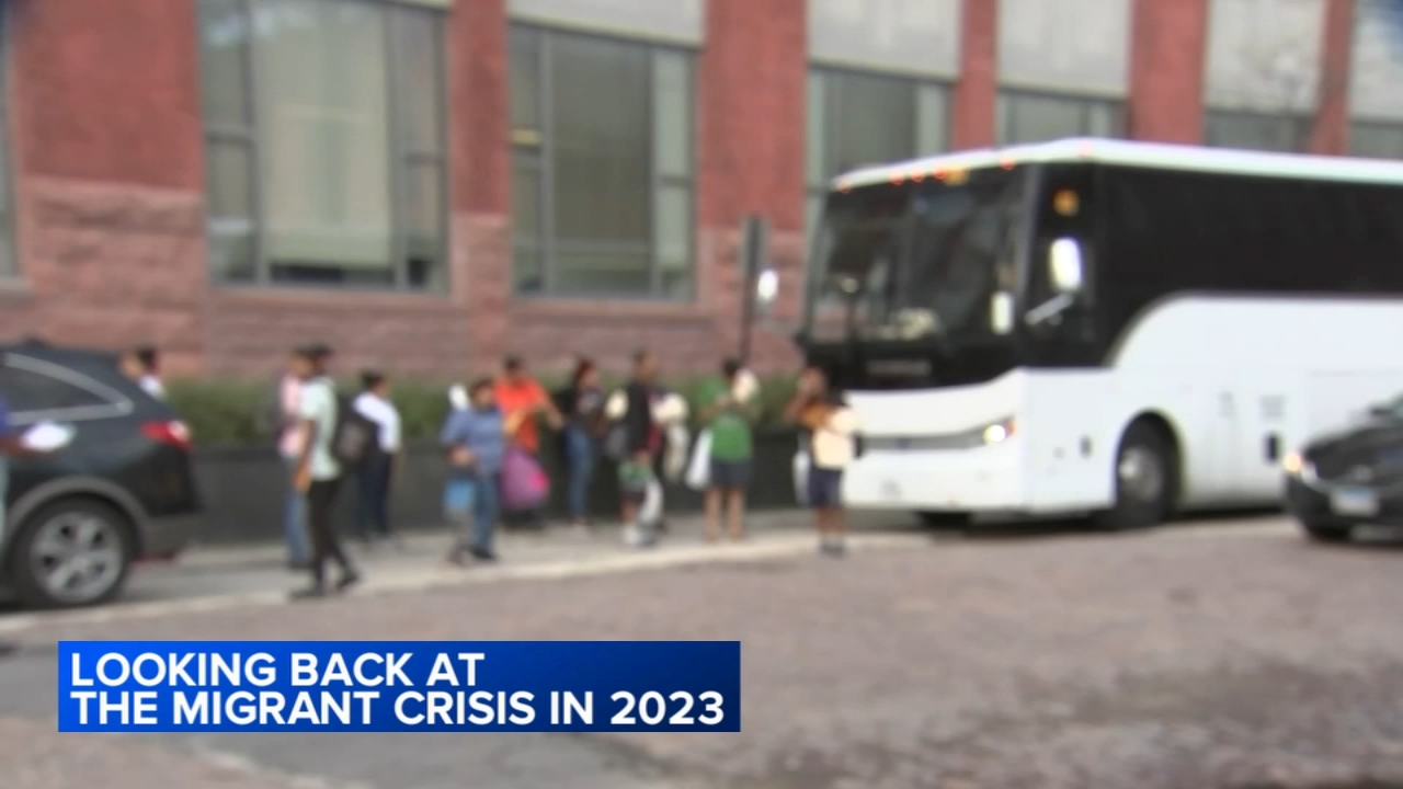 Chicago migrants sent from Texas dominated the news this year