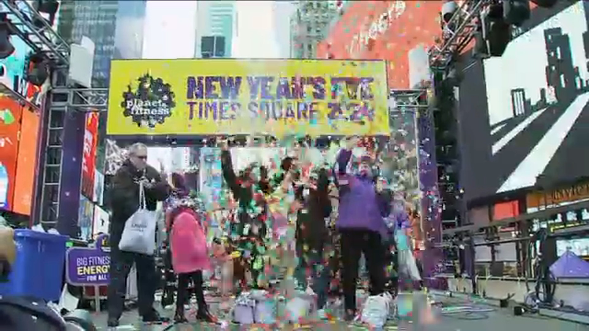 Final preparations underway for Times Square New Year's Eve celebration