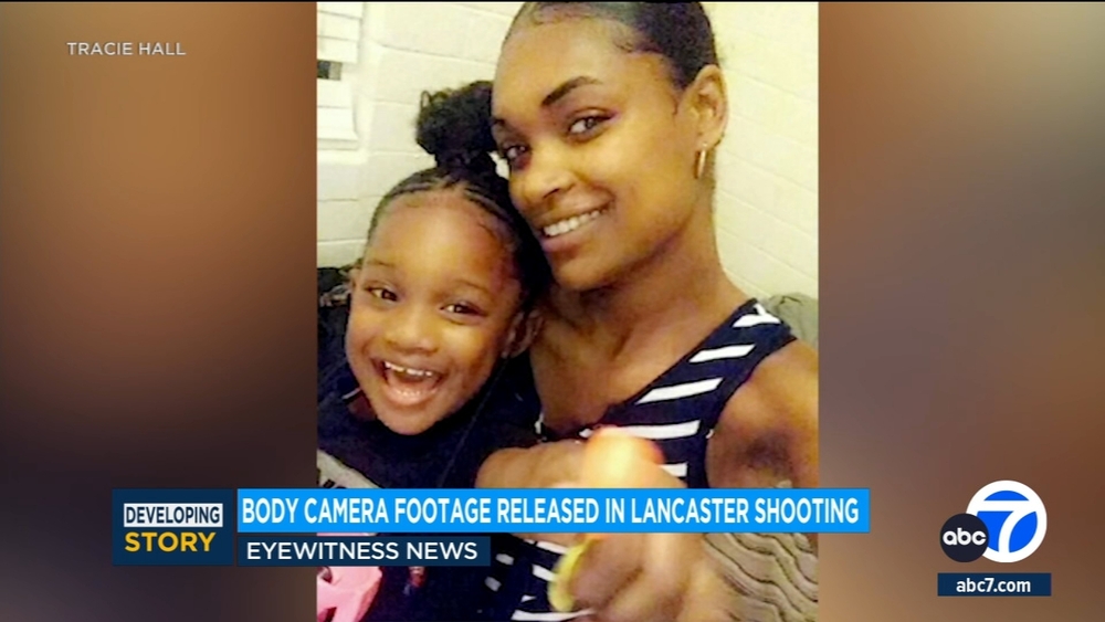 Video released of LA deputy fatally shooting woman in front of child