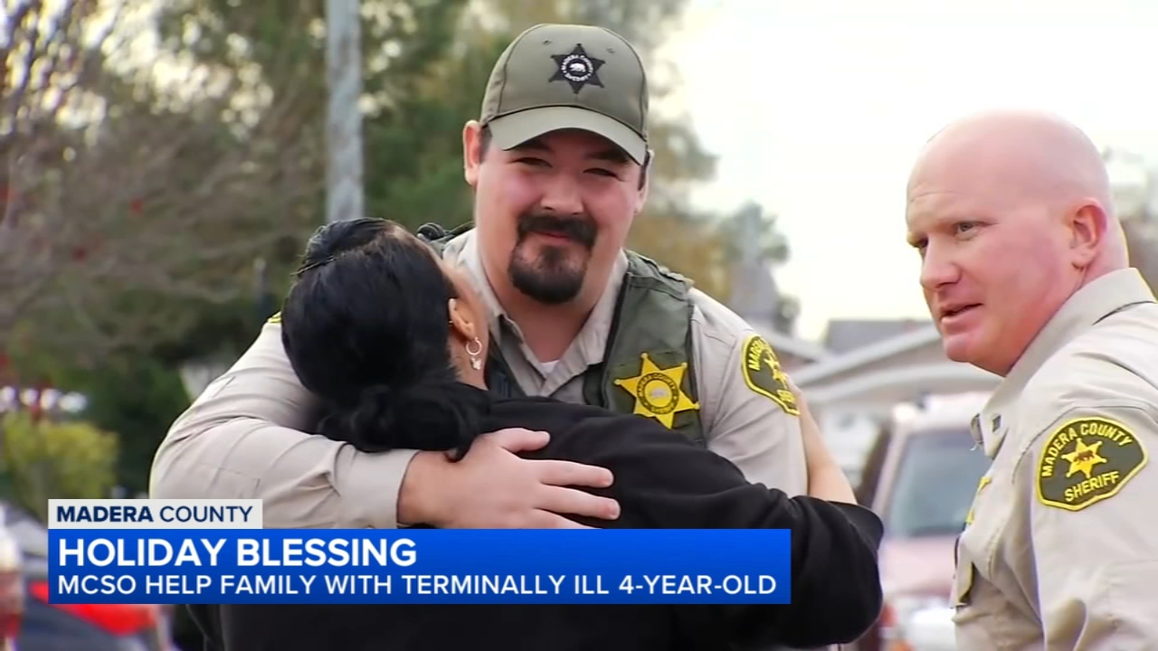 Deputies help family with terminally ill 4-year-old in Madera County