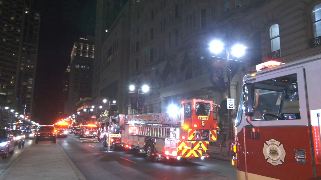 Fire breaks out at Bellevue Hotel in Center City