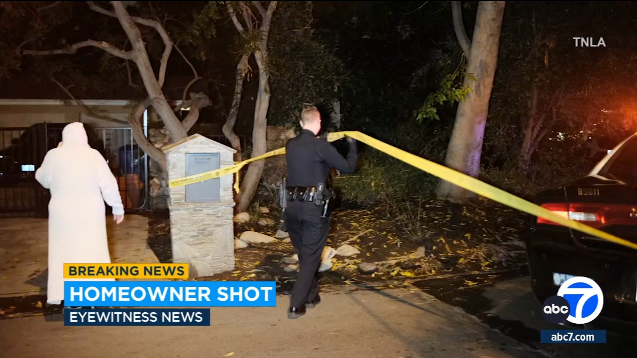 Woman injured in accidental shooting at her Encino home