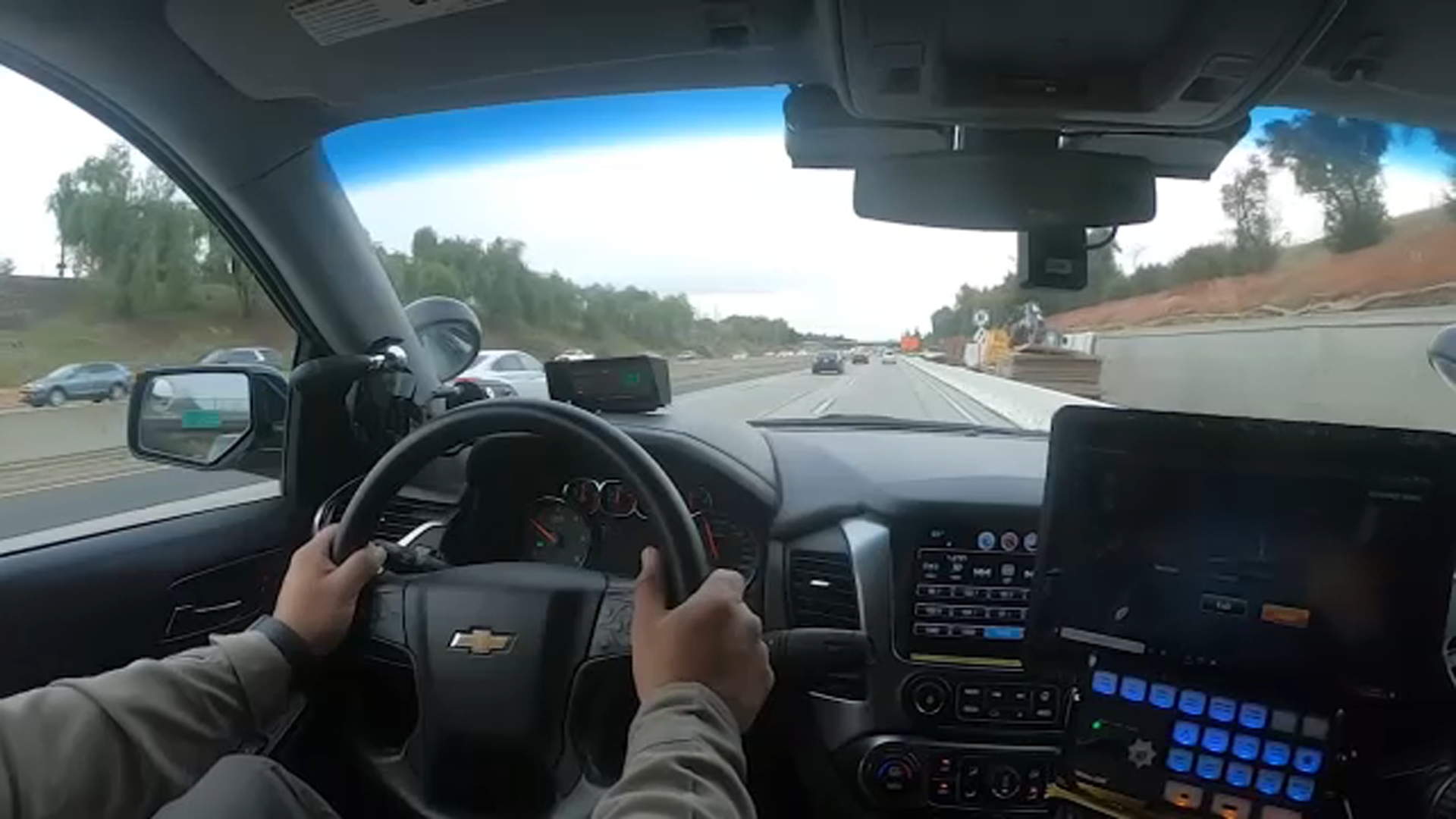 Ride-along with the CHP during their maximum enforcement weekend
