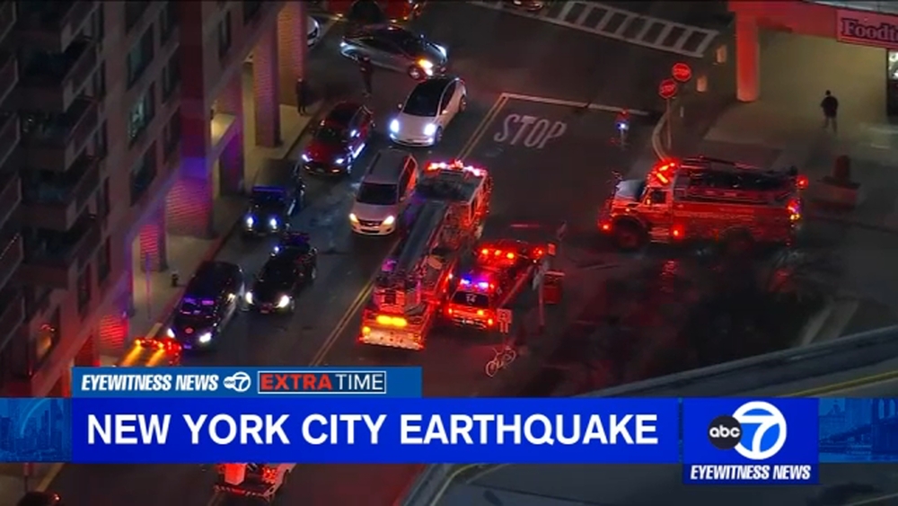 Extra Time: Earthquake jolts NYC; campaign fights child trafficking