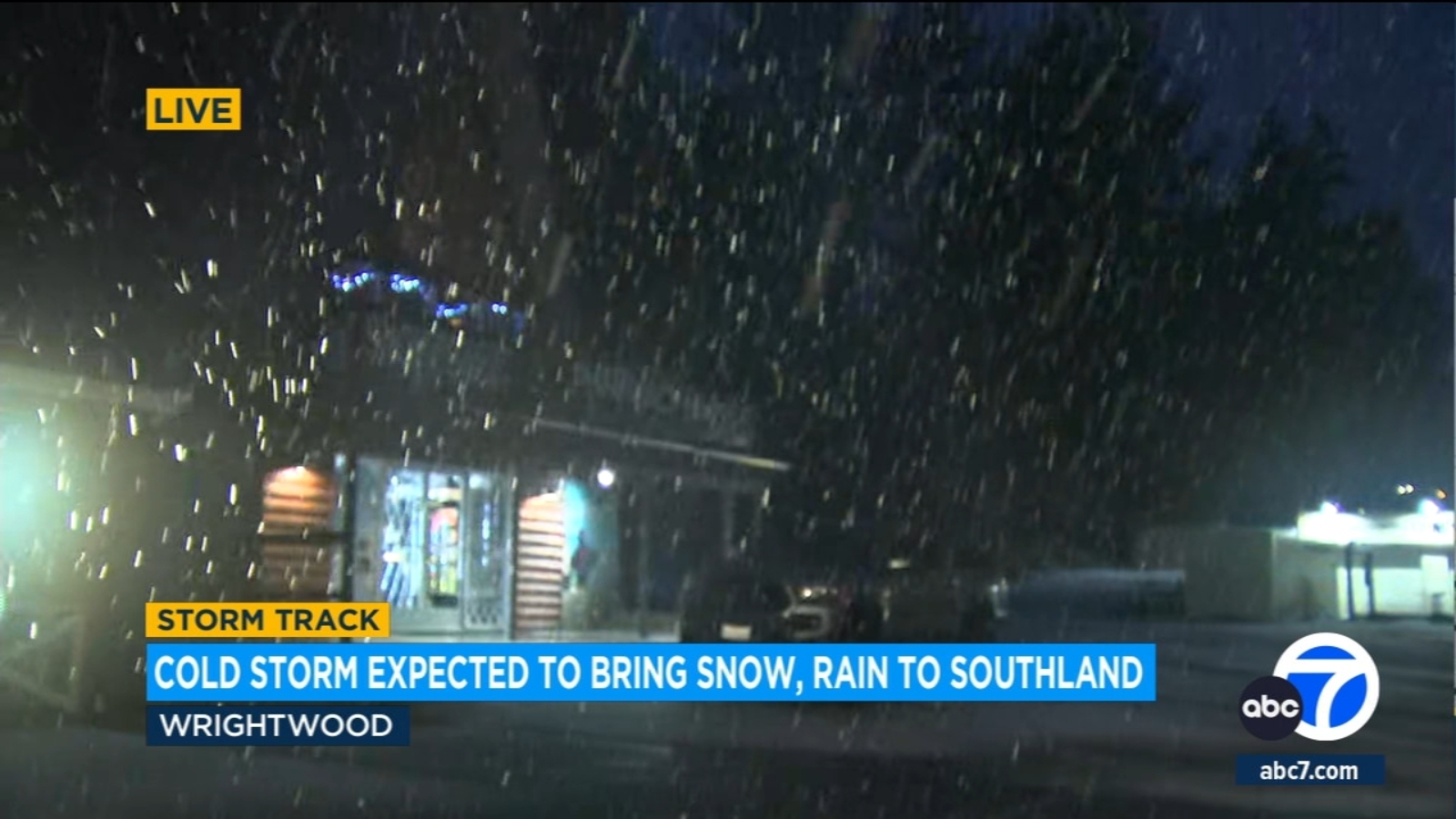 Cold winter storm expected to bring snow to Southern California mountains - Vimarsana News