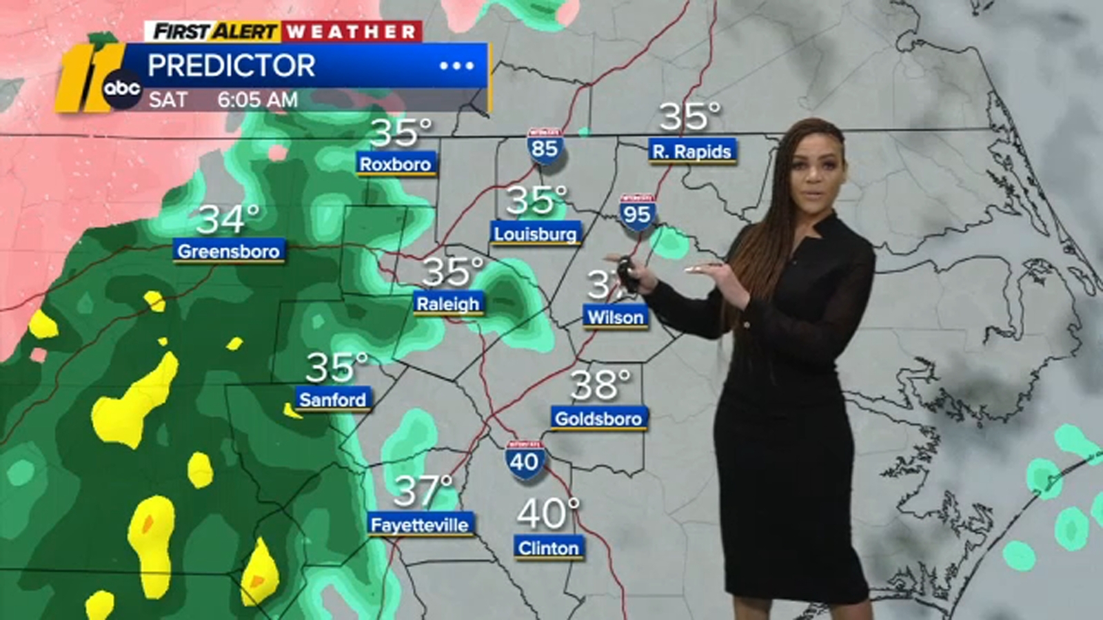 NC weather weekend | Rain, possible freezing rain, wintry mix and isolated storms Saturday: Timeline - Vimarsana News