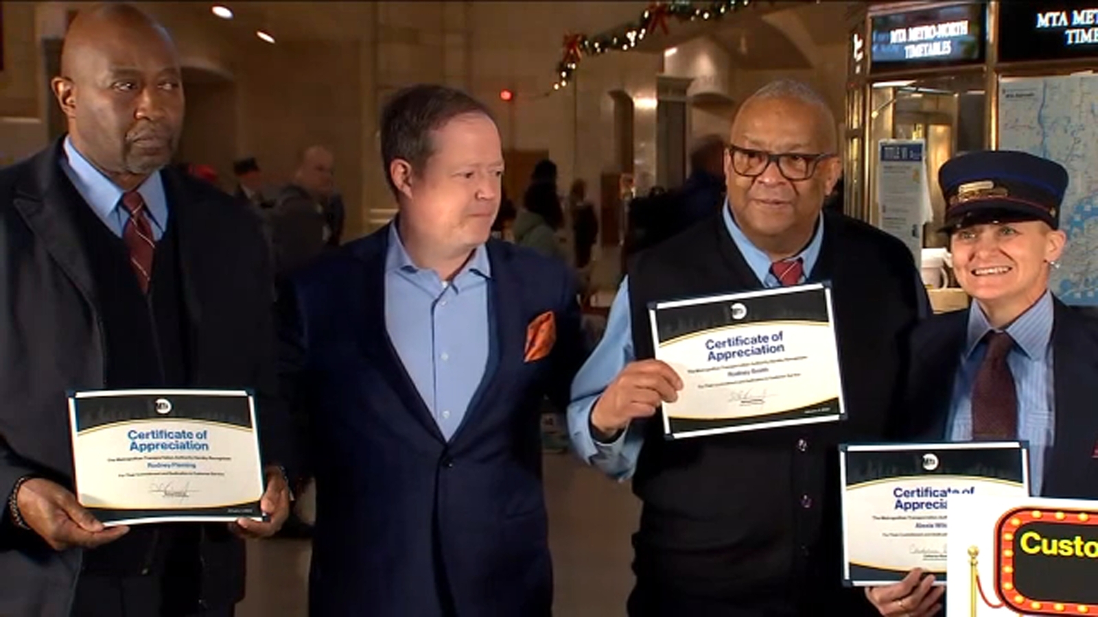 MTA honors Metro-North, LIRR and subway employees for exemplary customer service - Vimarsana News