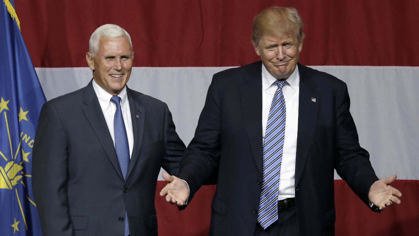 Donald Trump confirms Indiana Gov. Mike Pence as running mate - ABC7 ...